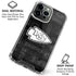 NFL Kansas City Chiefs Black & White iPhone 16 Pro Clear Case
