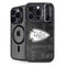 NFL Kansas City Chiefs Black & White iPhone 16 Pro Kickstand Case
