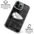 NFL Kansas City Chiefs Black & White iPhone 16 Pro Max Clear Case