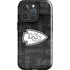 NFL Kansas City Chiefs Black & White iPhone 16 Pro Max Impact Case