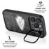 NFL Kansas City Chiefs Black & White iPhone 16 Pro Max Kickstand Case