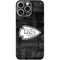 NFL Kansas City Chiefs Black & White iPhone 16 Pro Max Skin
