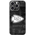 NFL Kansas City Chiefs Black & White iPhone 16 Pro Skin