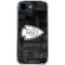 NFL Kansas City Chiefs Black & White iPhone 16e Clear Case