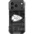NFL Kansas City Chiefs Black & White iPhone 18 Pro Clear Case