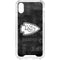NFL Kansas City Chiefs Black & White iPhone XS Clear Case