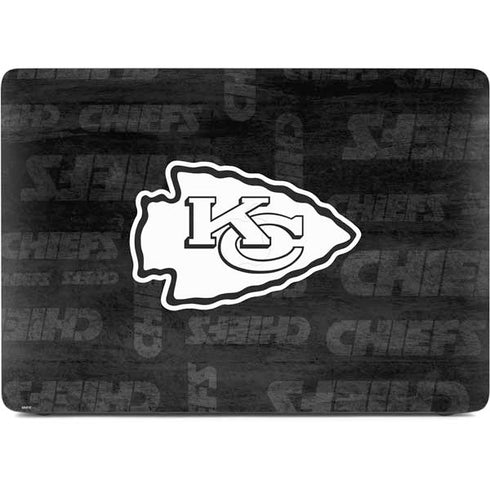 NFL Kansas City Chiefs Black & White Apple MacBook Air Skin
