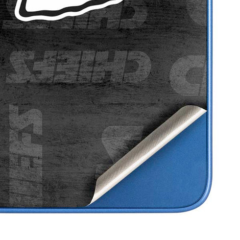 NFL Kansas City Chiefs Black & White Moto G Play 4G (2024) Skin