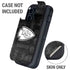 NFL Kansas City Chiefs Black & White Otterbox Defender iPhone Skin