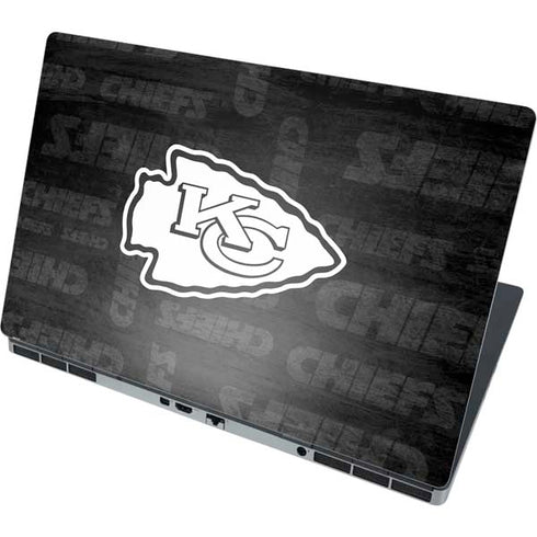NFL Kansas City Chiefs Black & White Dell Precision Skin