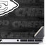 NFL Kansas City Chiefs Black & White Dell Precision Skin