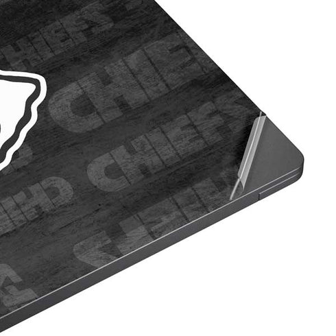 NFL Kansas City Chiefs Black & White Surface Laptop 7 13.8in Skin