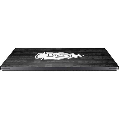 NFL Kansas City Chiefs Black & White Surface Laptop 7 15in Skin