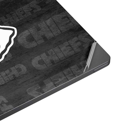 NFL Kansas City Chiefs Black & White Surface Laptop 7 15in Skin