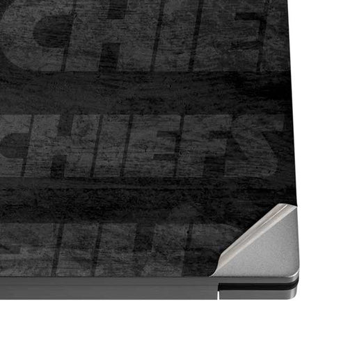 NFL Kansas City Chiefs Black & White Dell XPS Skin