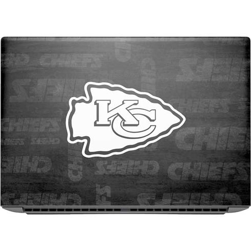 NFL Kansas City Chiefs Black & White HP ZBook Fury 16 G10 Skin