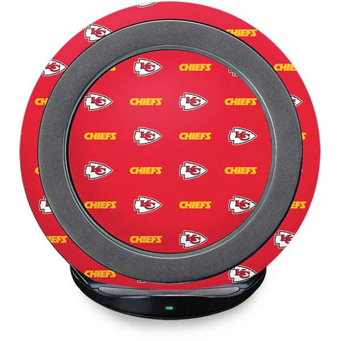 NFL Kansas City Chiefs Blitz Series Fast Charge Wireless Charging Stand Skin