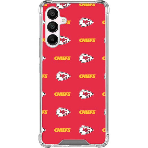 NFL Kansas City Chiefs Blitz Series Galaxy A16 5G Clear Case