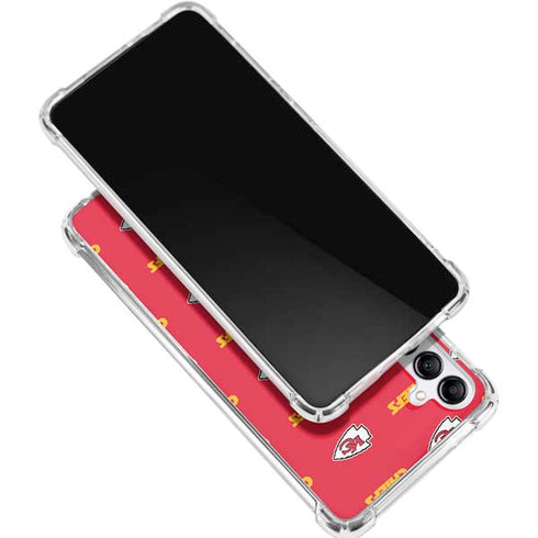 NFL Kansas City Chiefs Blitz Series Galaxy A16 5G Clear Case