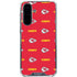 NFL Kansas City Chiefs Blitz Series Galaxy A36 5G Clear Case