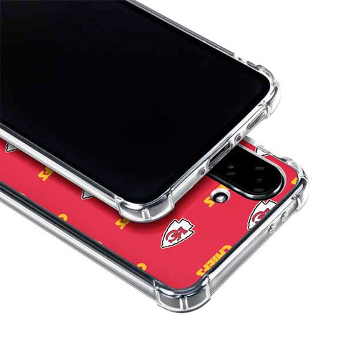 NFL Kansas City Chiefs Blitz Series Galaxy A36 5G Clear Case