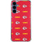 NFL Kansas City Chiefs Blitz Series Galaxy A55 5G Clear Case
