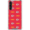 NFL Kansas City Chiefs Blitz Series Galaxy S24 FE Clear Case
