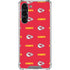 NFL Kansas City Chiefs Blitz Series Galaxy S24 FE Clear Case