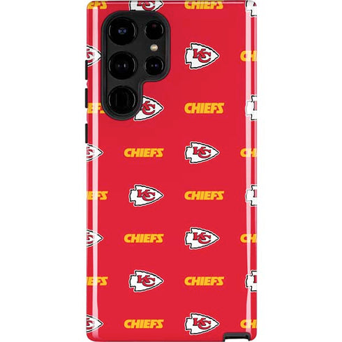 NFL Kansas City Chiefs Blitz Series Galaxy Cases