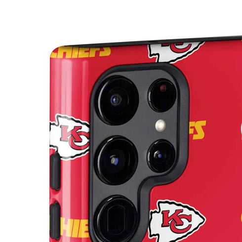 NFL Kansas City Chiefs Blitz Series Galaxy S25 Ultra Impact Case