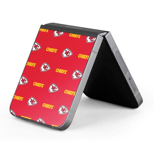 NFL Kansas City Chiefs Blitz Series Galaxy Z Flip6 Skin