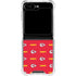 NFL Kansas City Chiefs Blitz Series Galaxy Z Flip6 Clear Case