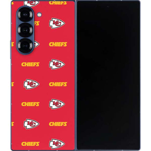 NFL Kansas City Chiefs Blitz Series Galaxy Z Fold6 Skin
