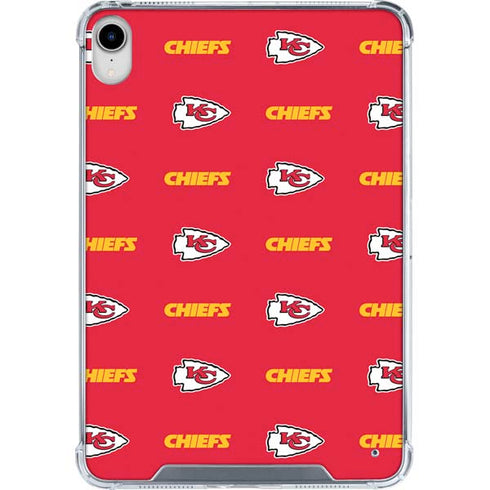 NFL Kansas City Chiefs Blitz Series iPad 11th Gen (2025) Clear Case