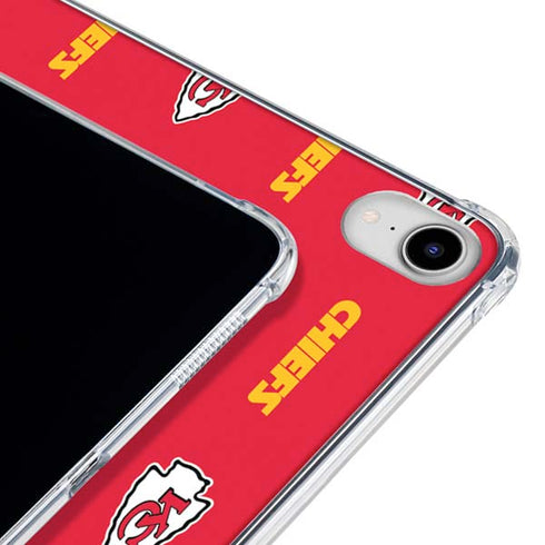 NFL Kansas City Chiefs Blitz Series iPad 11th Gen (2025) Clear Case