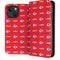 NFL Kansas City Chiefs Blitz Series iPhone 15 Plus Folio Case