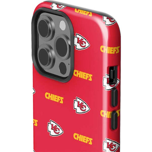 NFL Kansas City Chiefs Blitz Series iPhone 15 Pro Impact Case