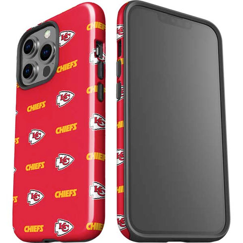 NFL Kansas City Chiefs Blitz Series iPhone 15 Pro Impact Case