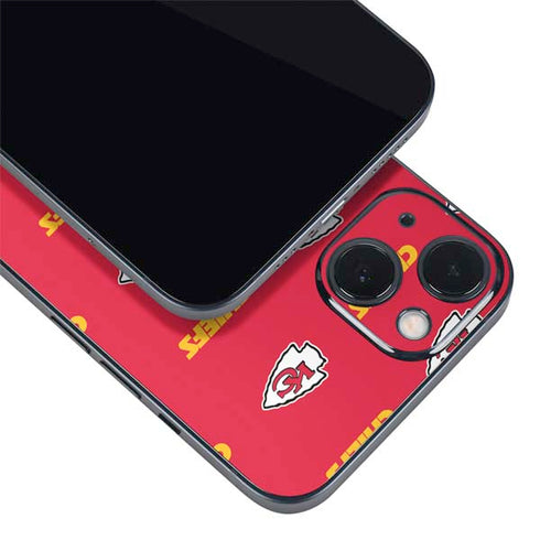 NFL Kansas City Chiefs Blitz Series iPhone 15 Skin