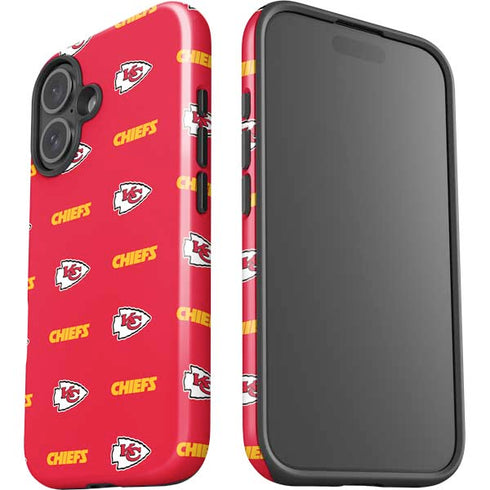NFL Kansas City Chiefs Blitz Series iPhone 16 Impact Case