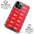 NFL Kansas City Chiefs Blitz Series iPhone 16 Pro Clear Case