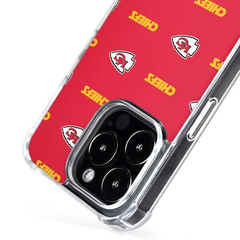 NFL Kansas City Chiefs Blitz Series iPhone 16 Pro Max MagSafe Case
