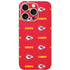 NFL Kansas City Chiefs Blitz Series iPhone 16 Pro Skin