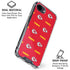 NFL Kansas City Chiefs Blitz Series iPhone 16e Clear Case