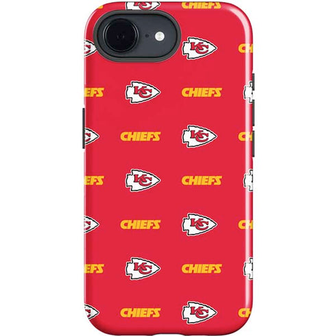 NFL Kansas City Chiefs Blitz Series iPhone 16e Impact Case