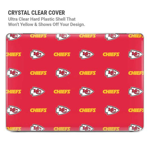 NFL Kansas City Chiefs Blitz Series MacBook Pro 14in (2021-24) Case plus Skin