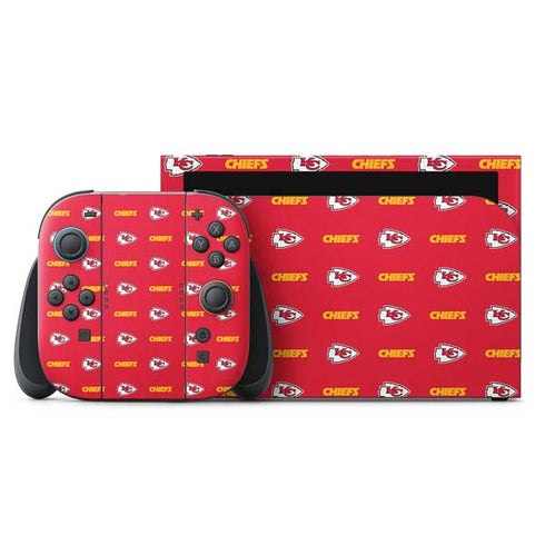 NFL Kansas City Chiefs Blitz Series Nintendo Switch 2 (2025) with Joy-Con Skin