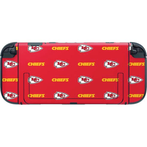 NFL Kansas City Chiefs Blitz Series Nintendo Switch 2 (2025) with Joy-Con Skin