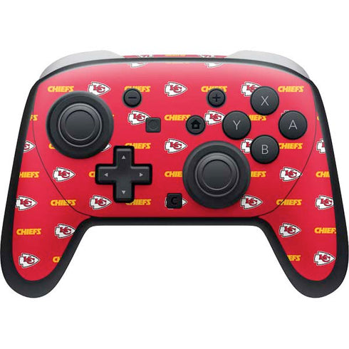 NFL Kansas City Chiefs Blitz Series Nintendo Switch 2 (2025) Pro Controller Skin