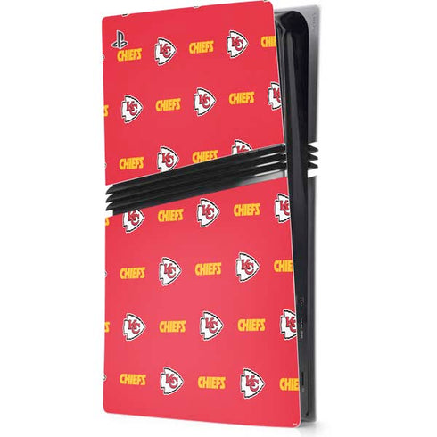NFL Kansas City Chiefs Blitz Series PS5 Pro Console Skin